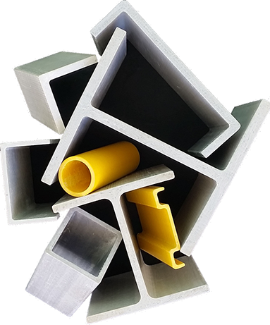 FRP Mesh and FRP Structural Profiles